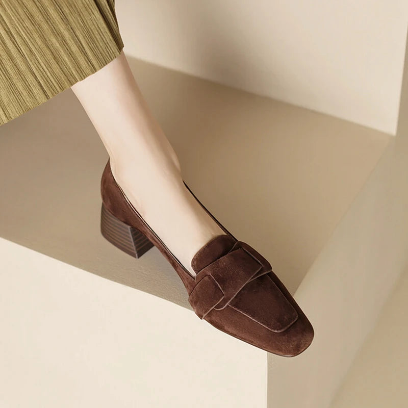 Carmina Soft Suede Loafers