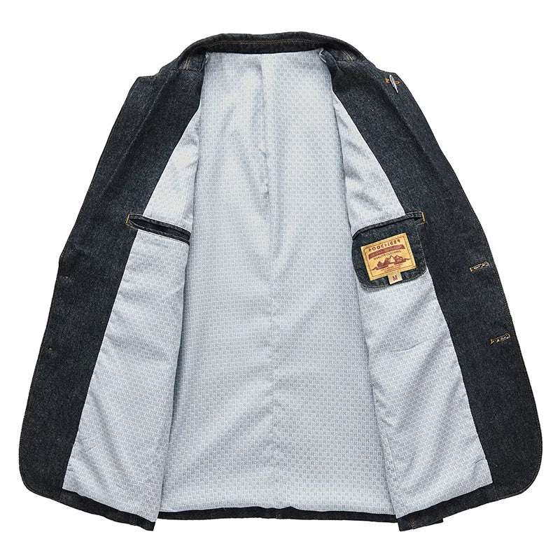 Grant Caldwell Denim Blazer