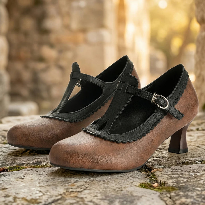 Arden T-Strap Heels