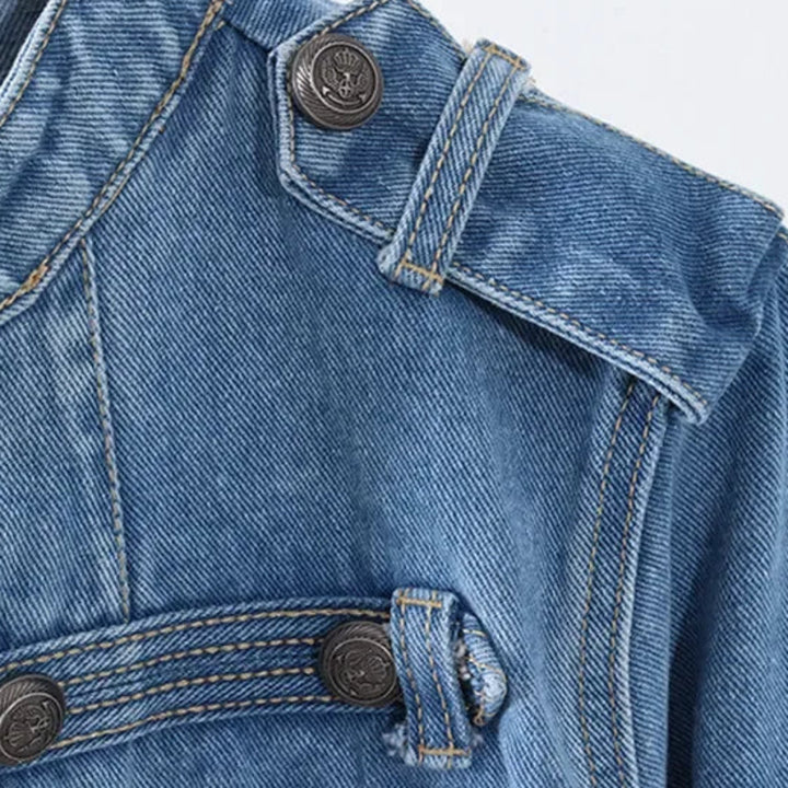 Cadence Cropped Denim Jacket