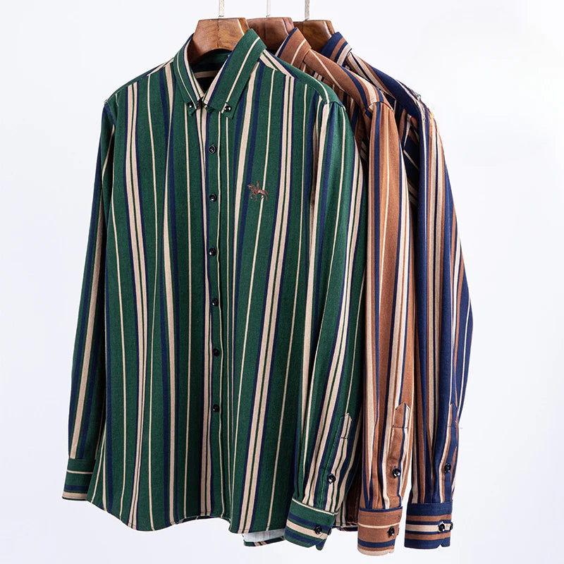 Caldwell Striped Oxford Shirt