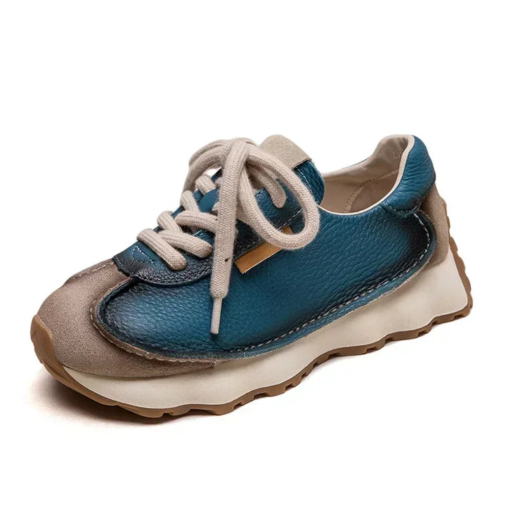 Tamsin Retro Leather Sneakers