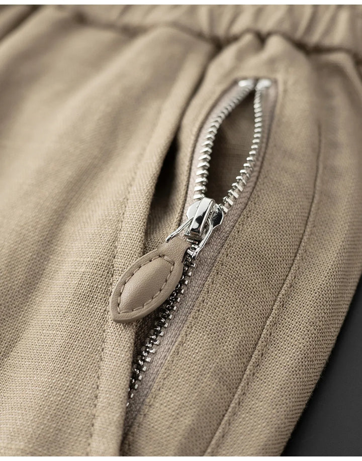 Halden Linen Zip Set
