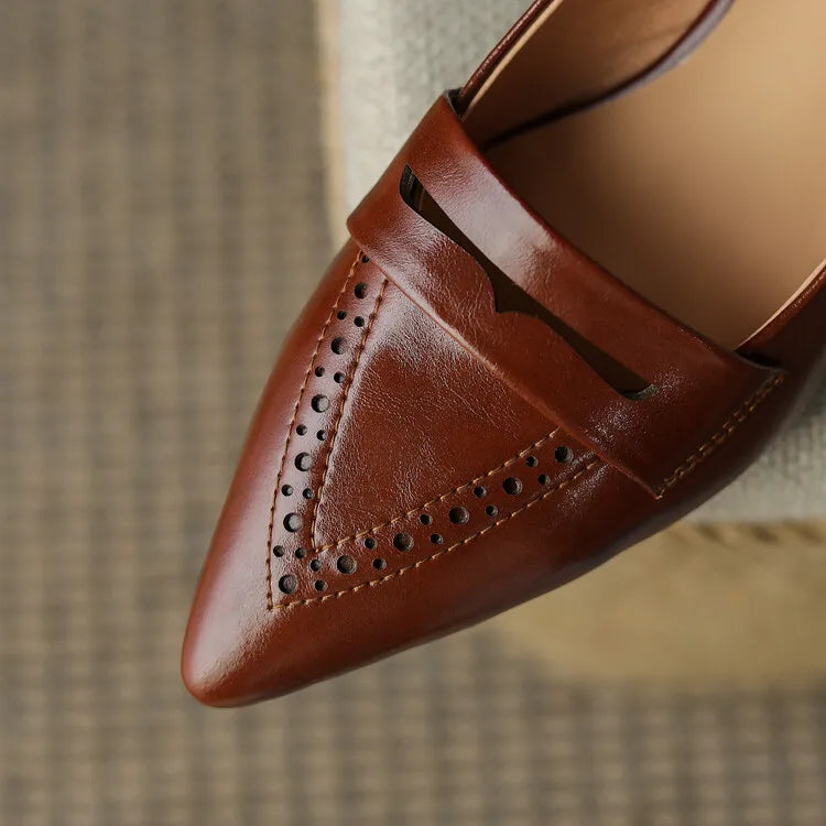 Loxley Penny Leather Pumps