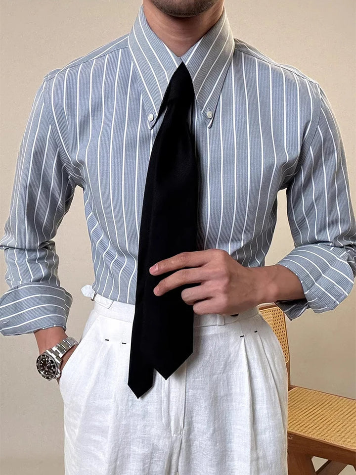 Thornton Striped Button-Down Shirt