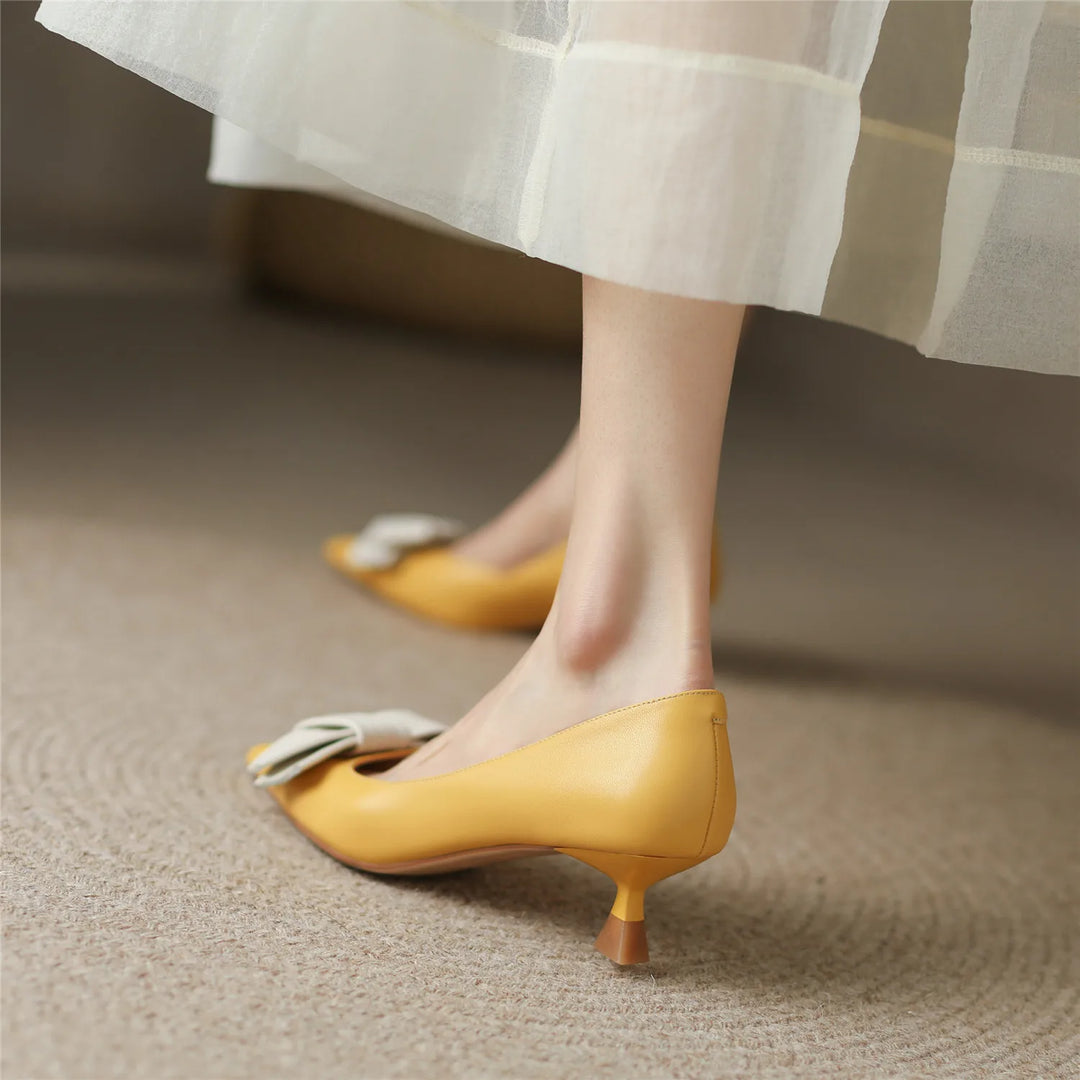 Bianca Bow Heels
