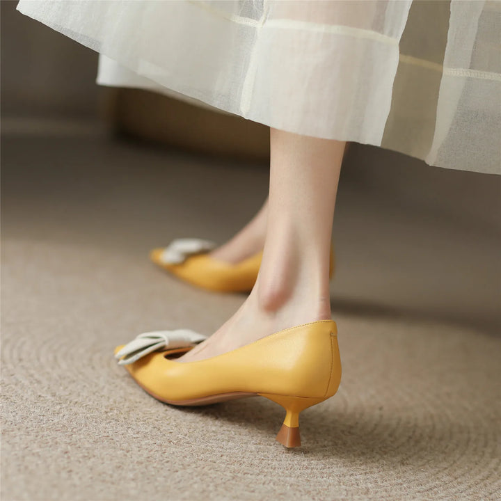 Bianca Bow Heels