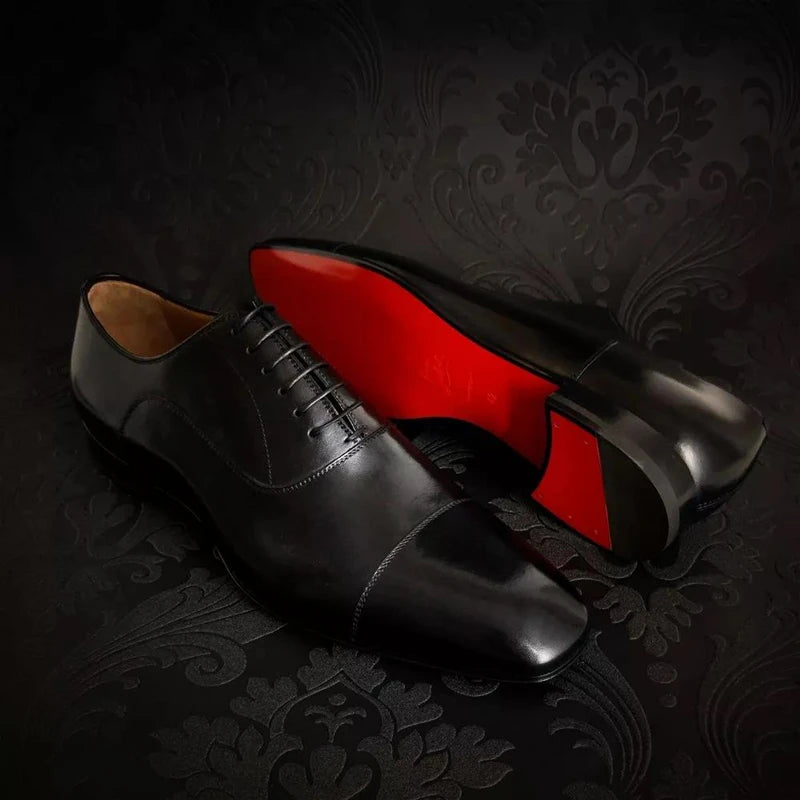 Cardinale Red Sole Oxfords
