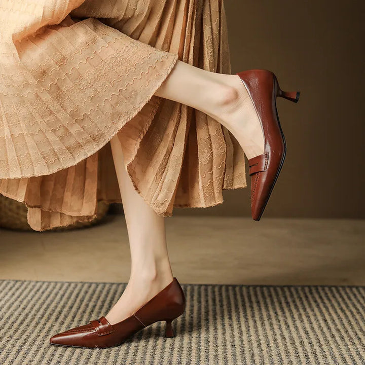 Loxley Penny Leather Pumps