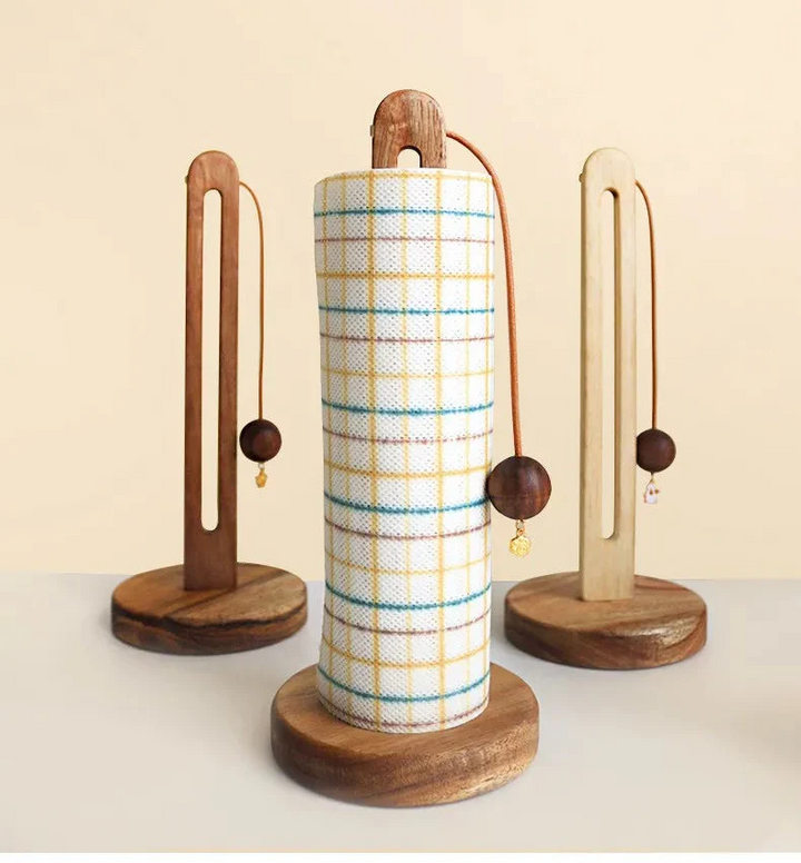 Elmwood Roll Holder
