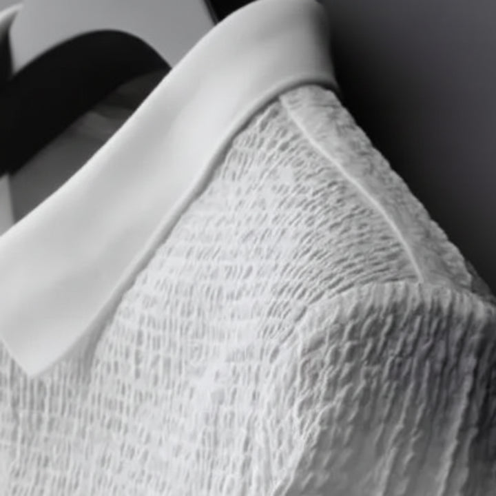 Caspian Crinkle Polo Set