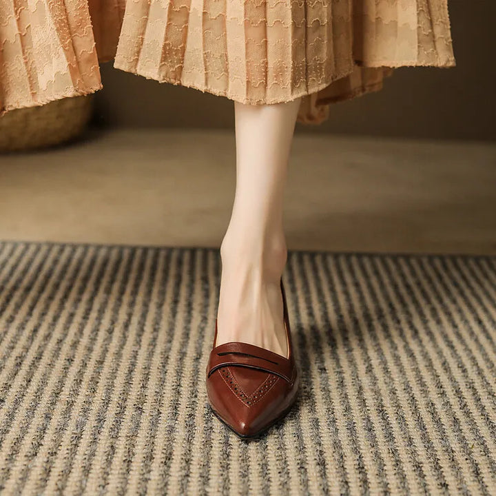 Loxley Penny Leather Pumps