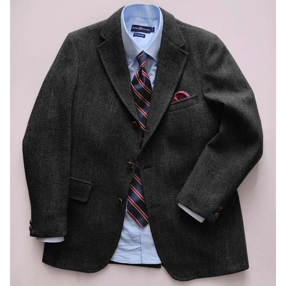 Lisca Herringbone Tweed Blazer