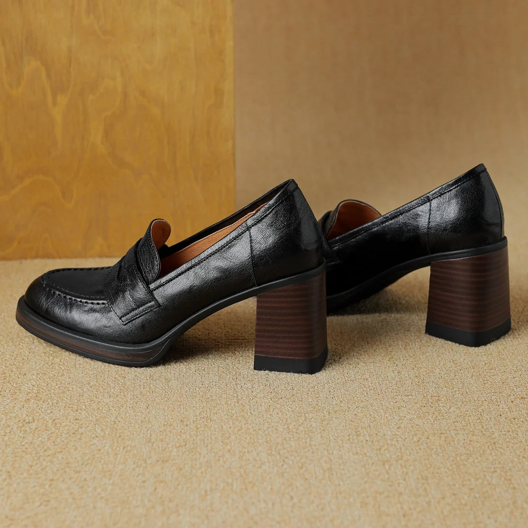 Marcella Pennyblock Loafers