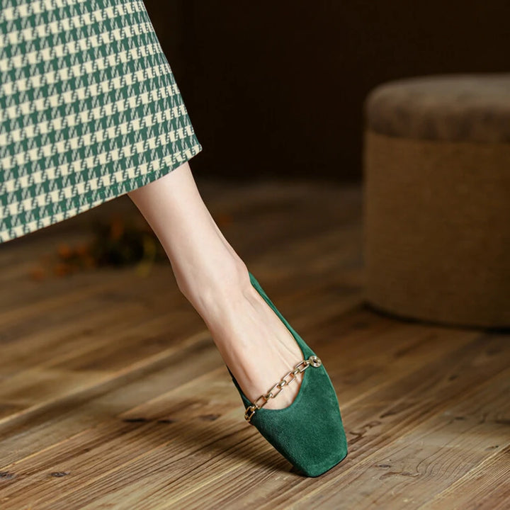Marigold Chain Loafers