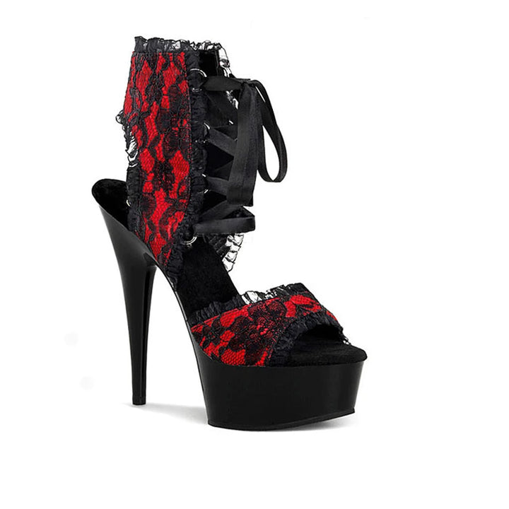 Notturna Lace Platform Stilettos