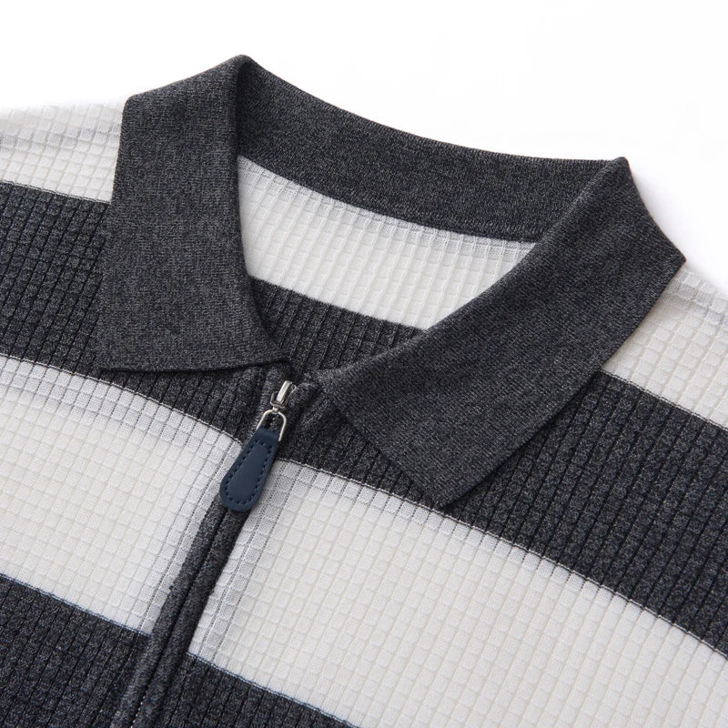 Lennox Stripe Polo