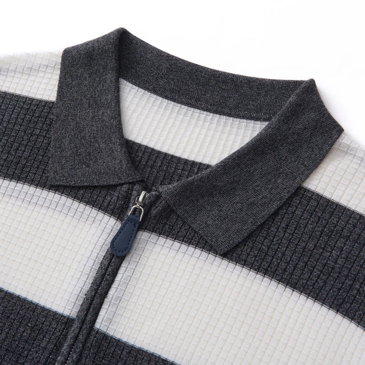 Lennox Stripe Polo