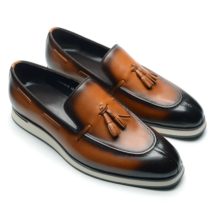 Tassetto Tassel Deck Loafers