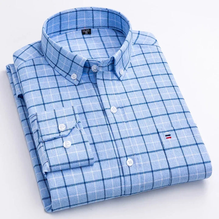 Boscaglia Brushed Plaid Shirt