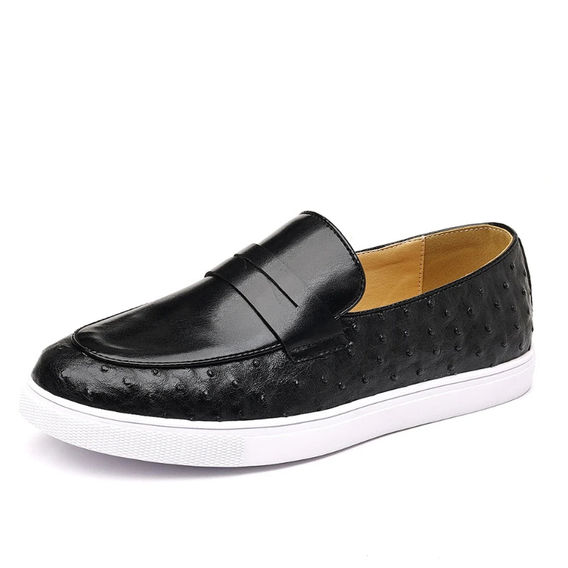 Struzzo Penny Loafers