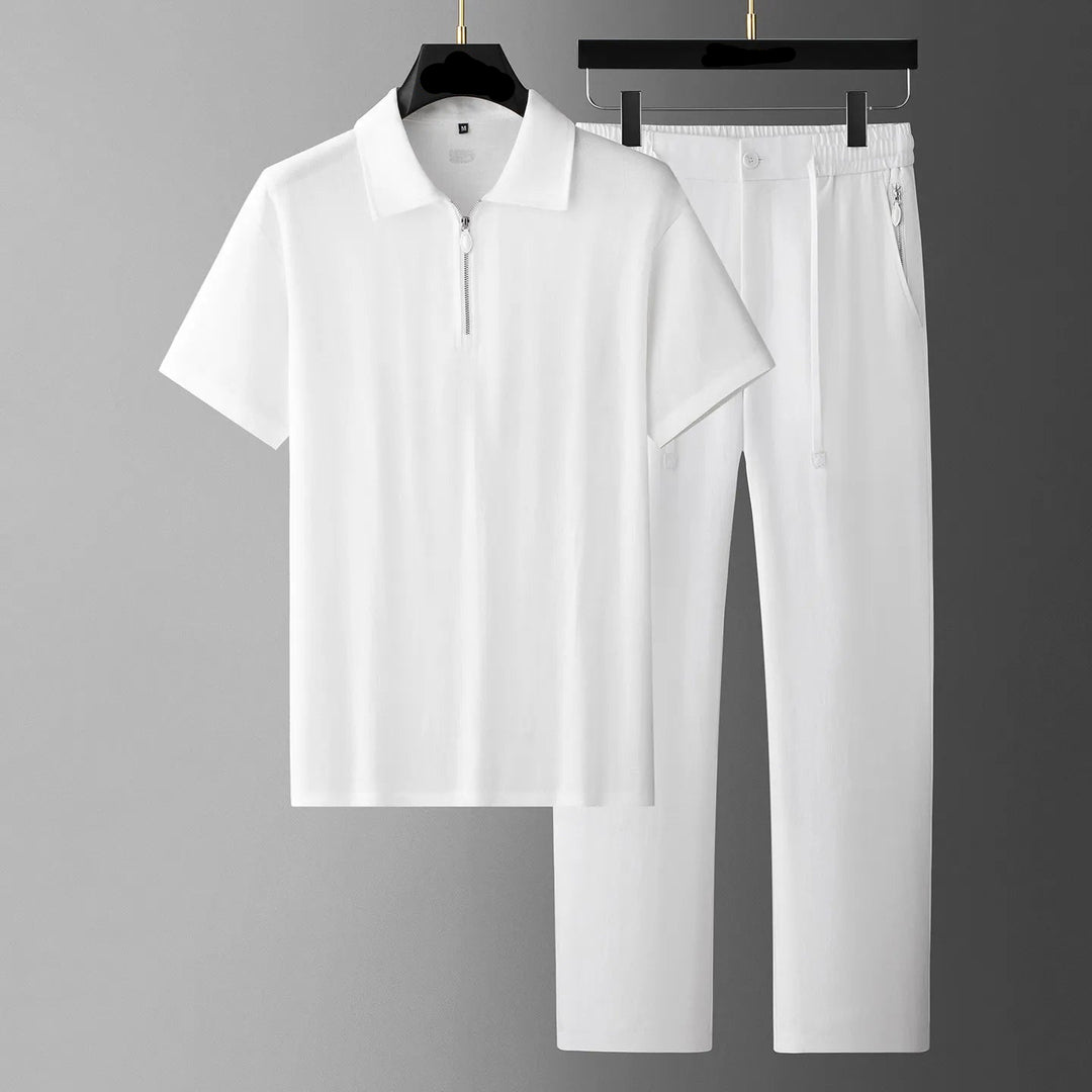 Halden Linen Zip Set