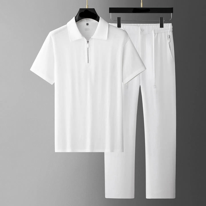 Halden Linen Zip Set
