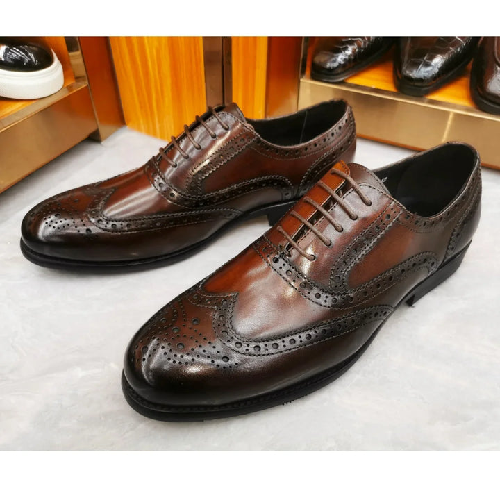 Alato Wingtip Brogue Oxfords