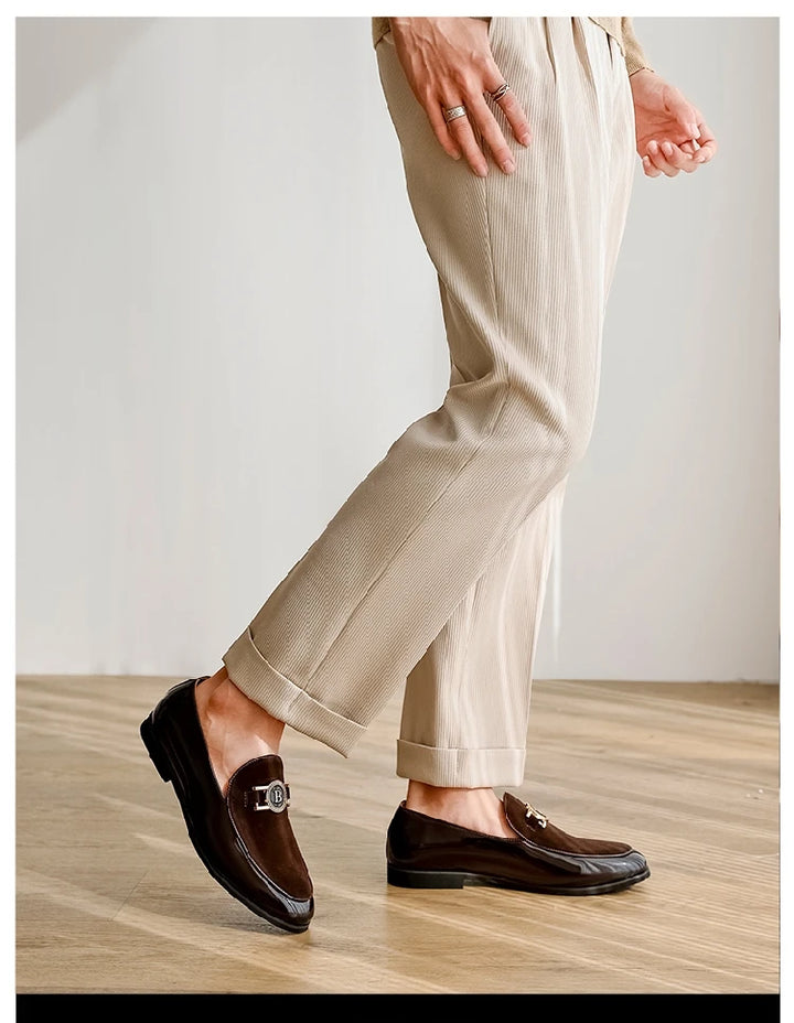 Vellutina Suede Bit Loafers