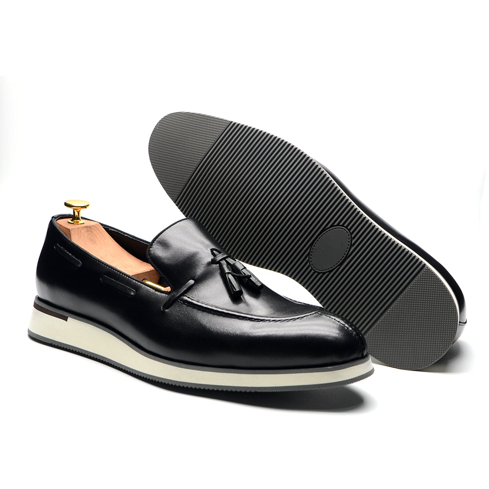 Tassetto Tassel Deck Loafers