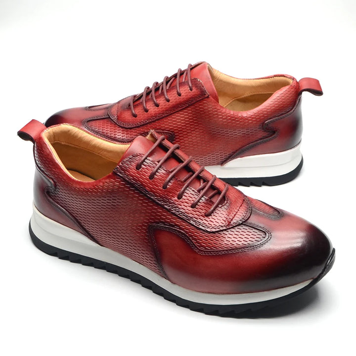 Firenze Woven Leather Oxfords