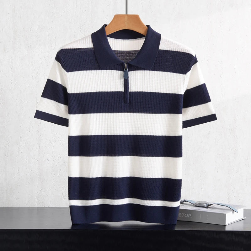 Lennox Stripe Polo