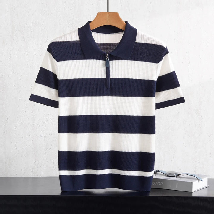 Lennox Stripe Polo