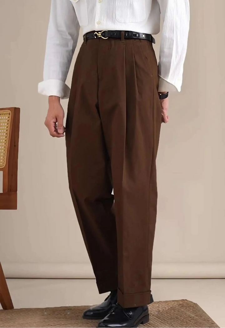 Savoy Pleated Trousers