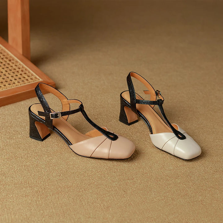 Anvera Leather heels