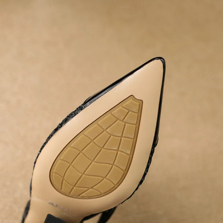 Marquesa Leather Slingbacks