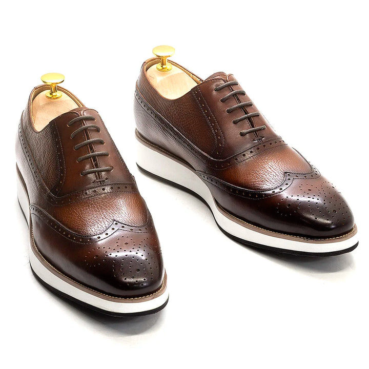 Borghese Wingtip Brogue Sneakers