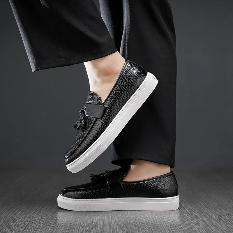 Intrecci Tassel Loafers