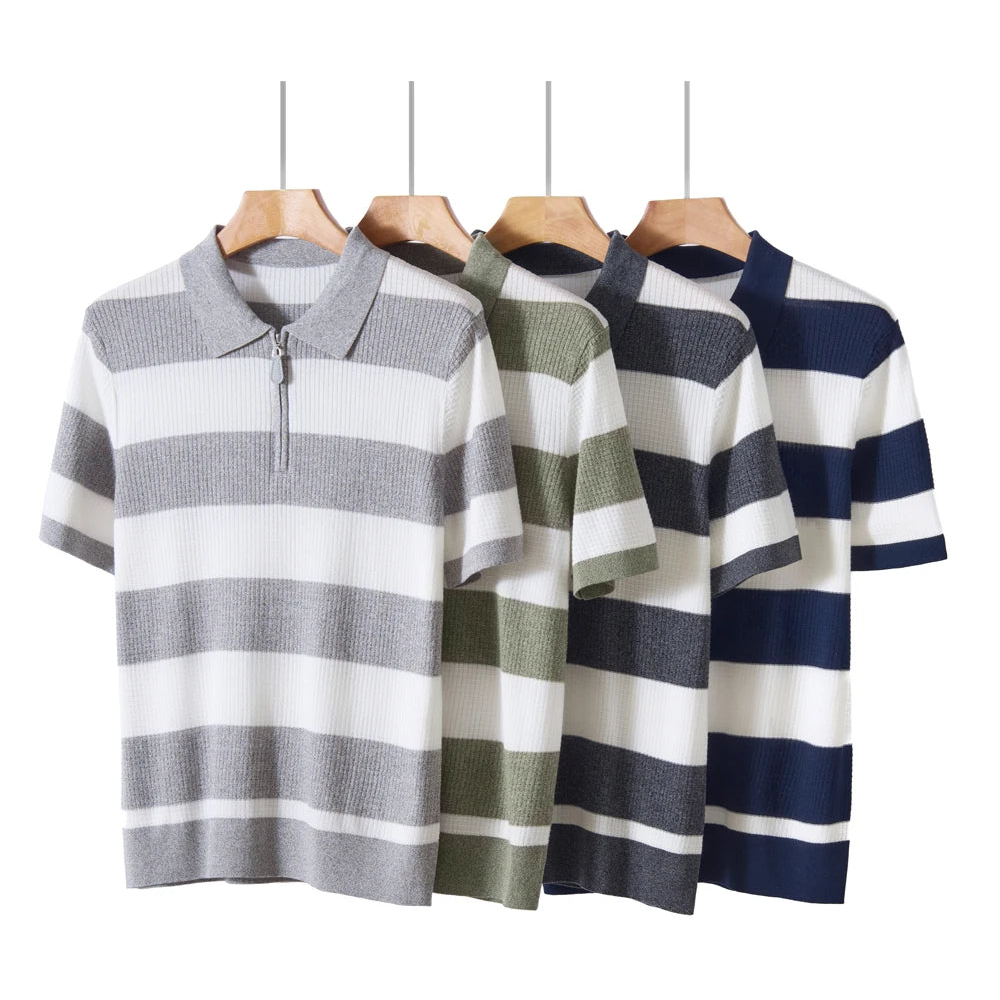 Lennox Stripe Polo