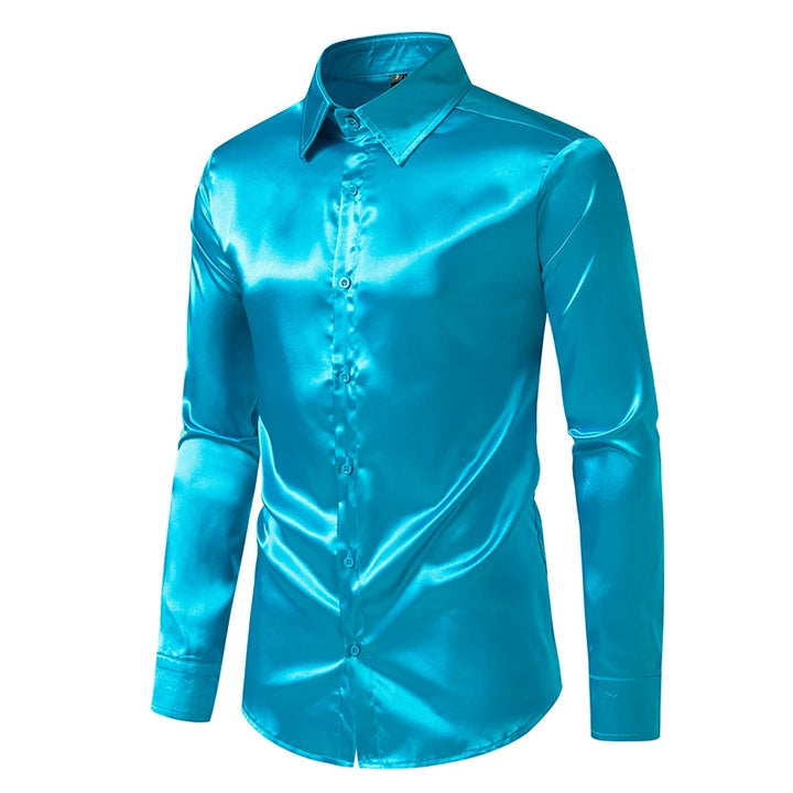 Lucente Satin Dress Shirt
