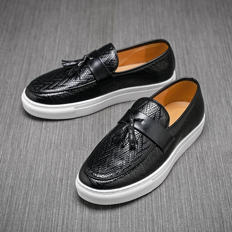 Intrecci Tassel Loafers