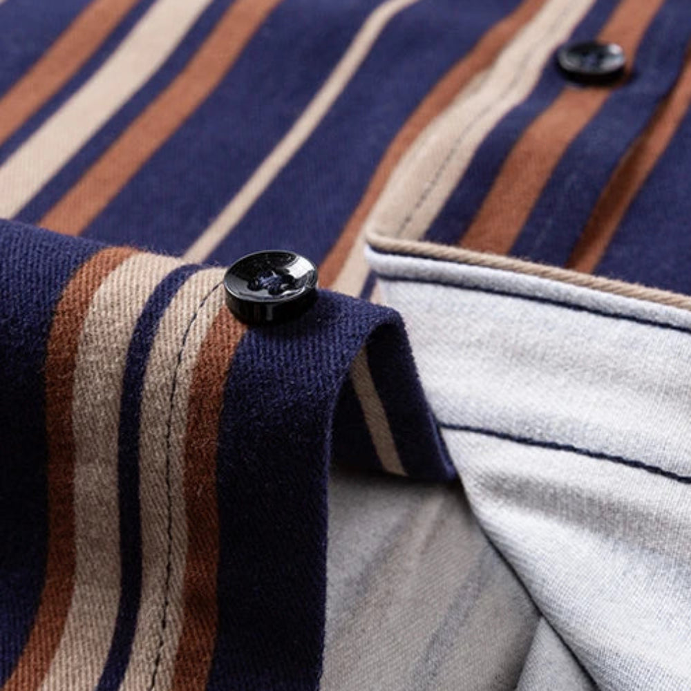 Caldwell Striped Oxford Shirt