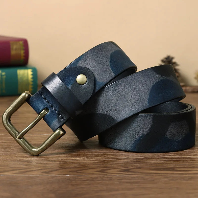 Outrider Camo Leather Belt