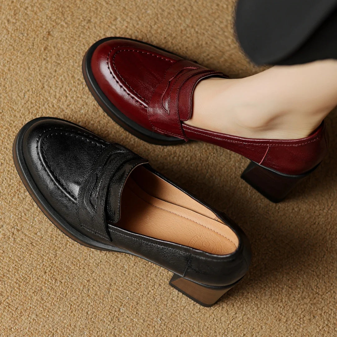 Marcella Pennyblock Loafers