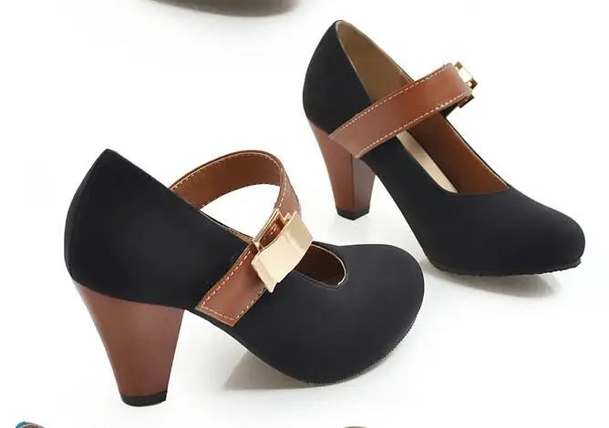 Maris Buckle Heels