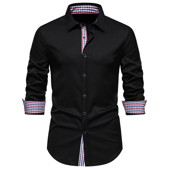 Tartan Cuff Dress Shirt
