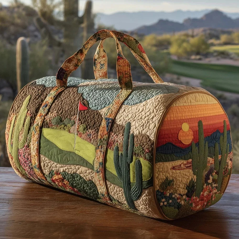 Wanderbus Quilted Duffle Bag