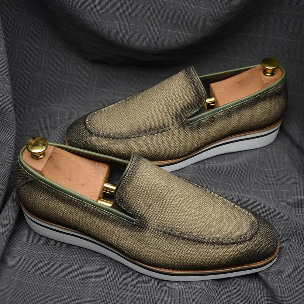 Venturo Leather Leisure Loafers