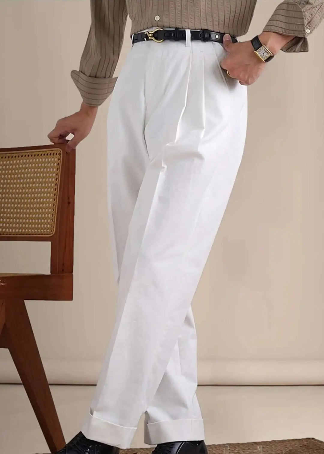 Savoy Pleated Trousers