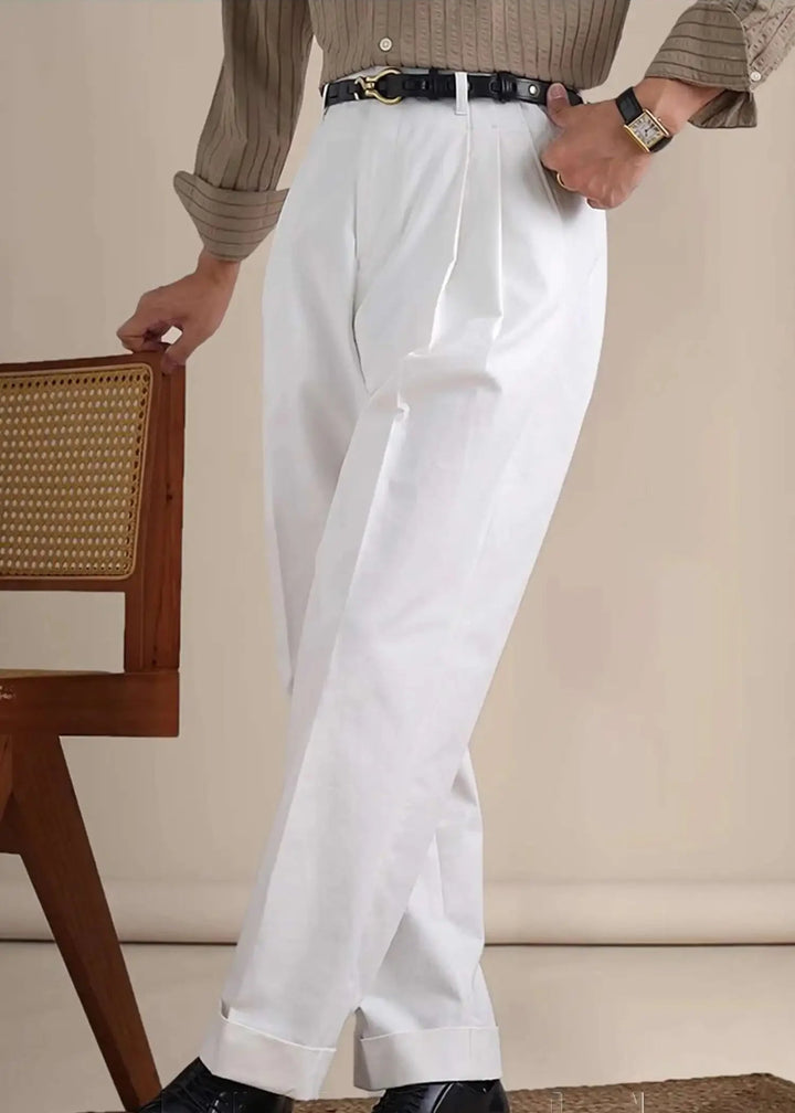 Savoy Pleated Trousers